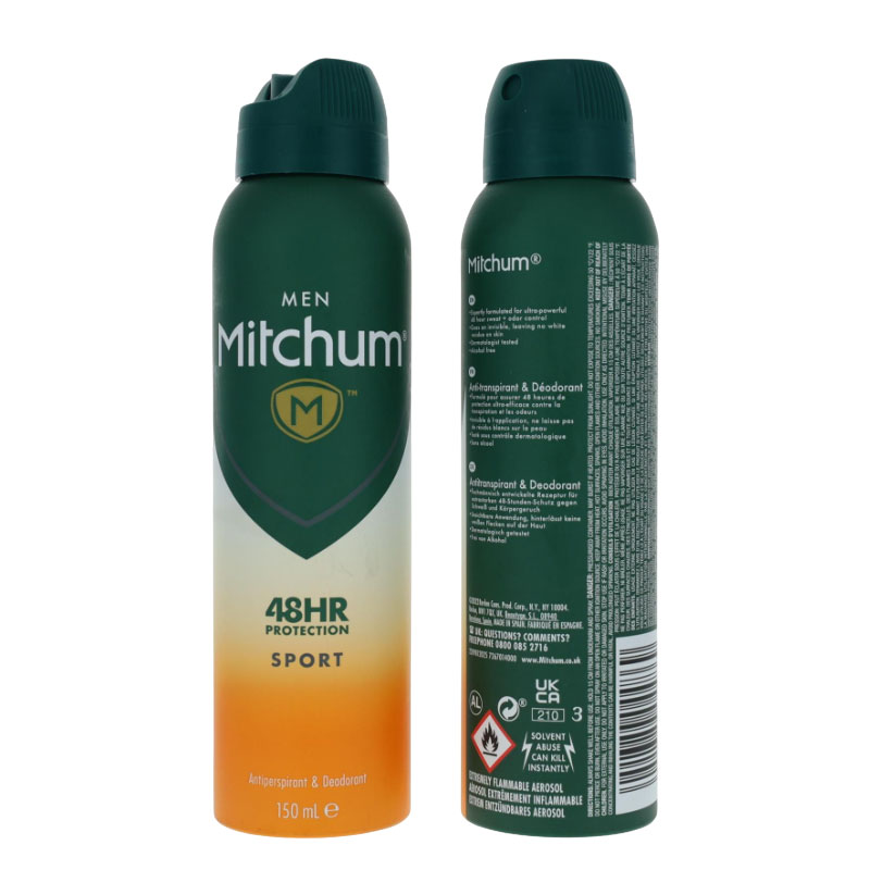 Mitchum Men 48H Protection Sport Deodorant Spray