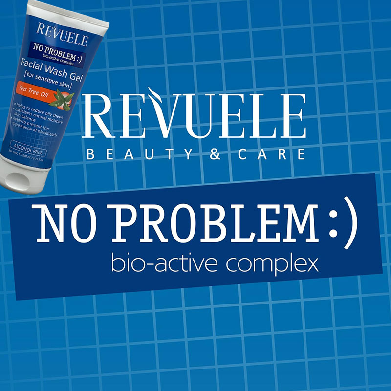 Revuele No Problem Tea Tree Oil Facial Wash Gel