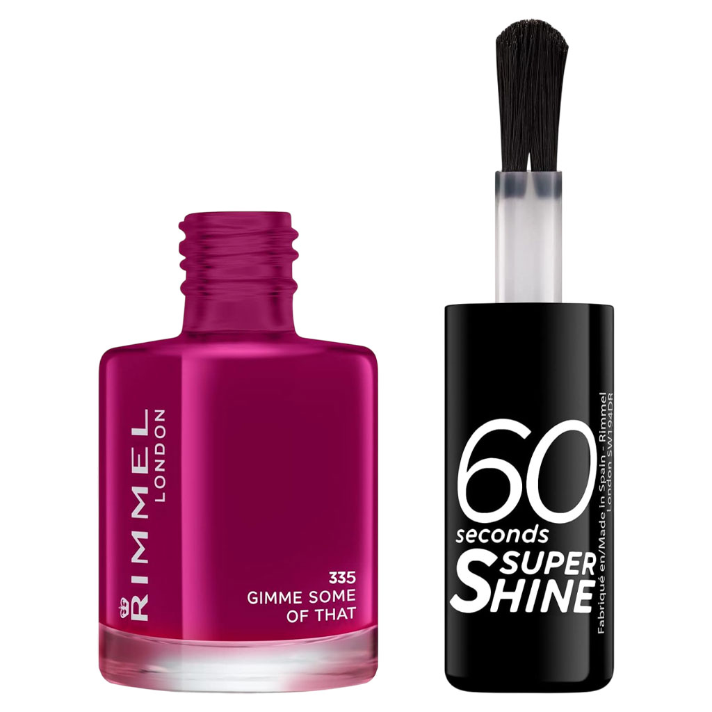 Rimmel 60 Seconds Super Shine Nail Polish 335 Gimme Some Of That