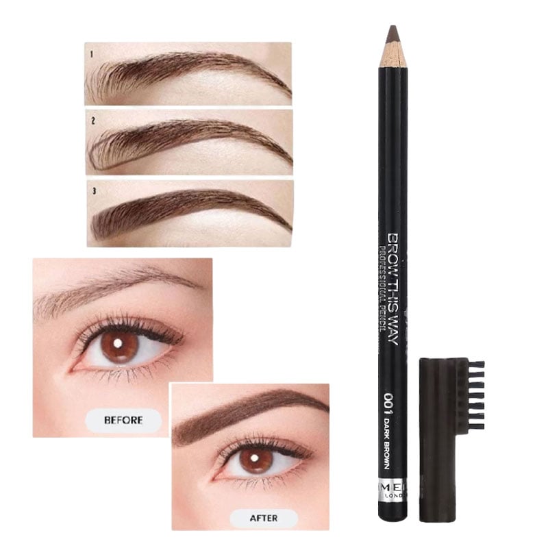 Rimmel Brow This Way Professional Eye Brow Pencil