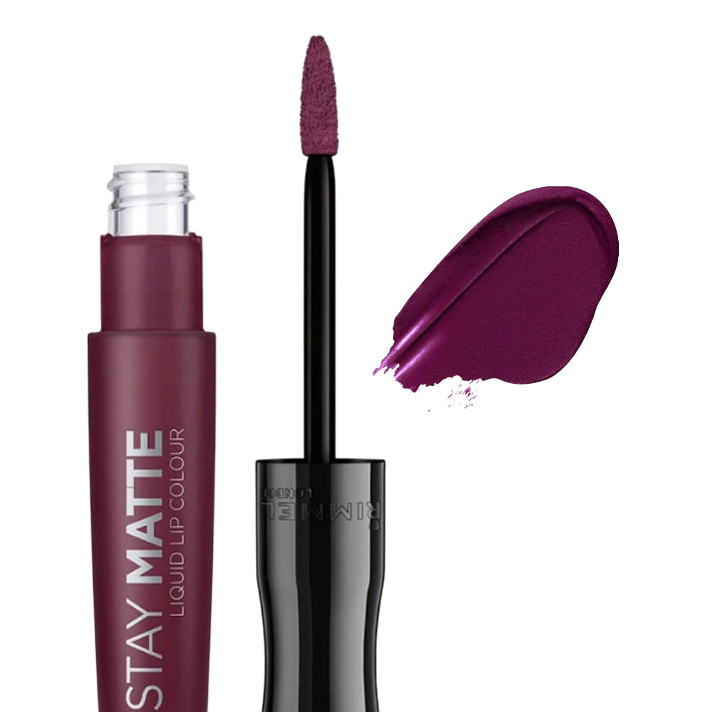 Rimmel Stay Matte Liquid Lip Colour 800 Midnight