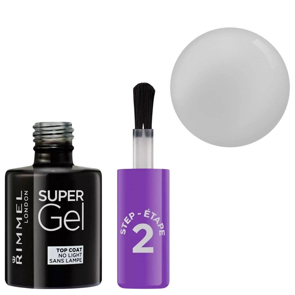 Rimmel Super Gel Top Coat Step 2