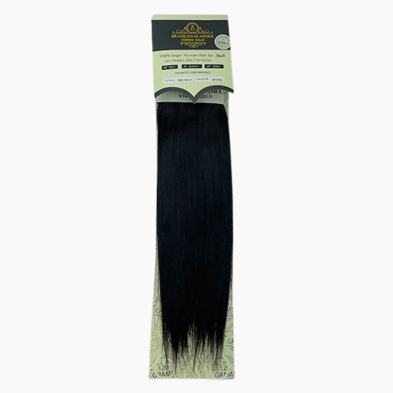 Brazilian Glamour Virgin Gold Human Hair King Yaki Weave