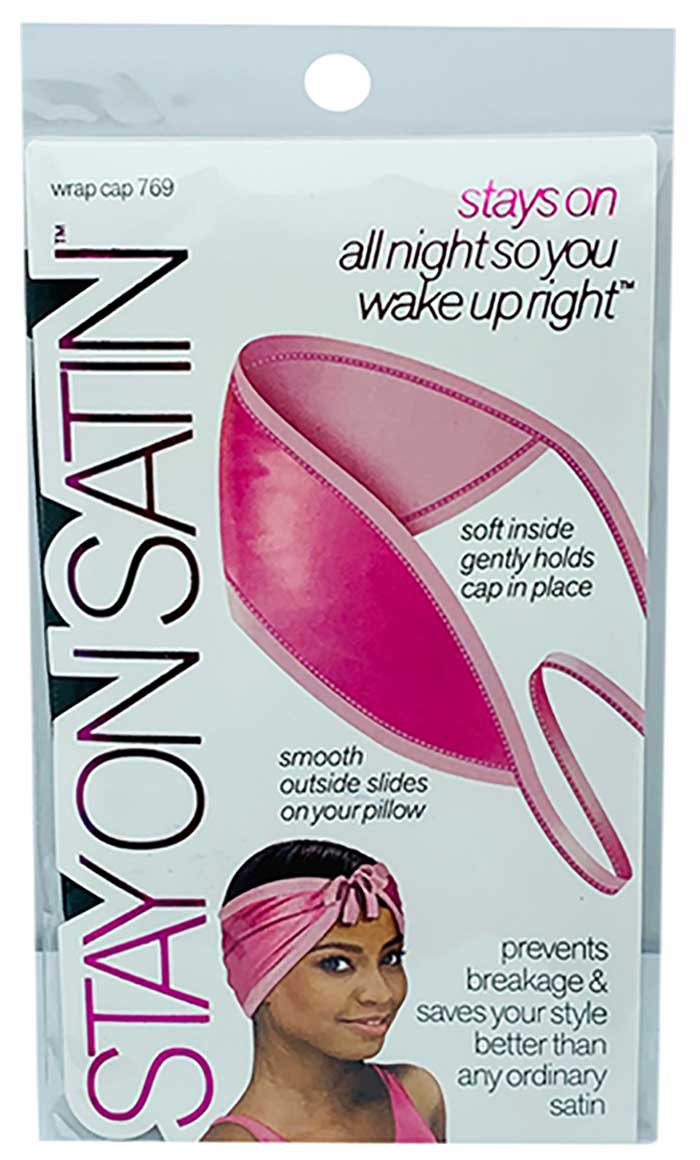 Stay On Satin Wrap Cap 769 Assorted
