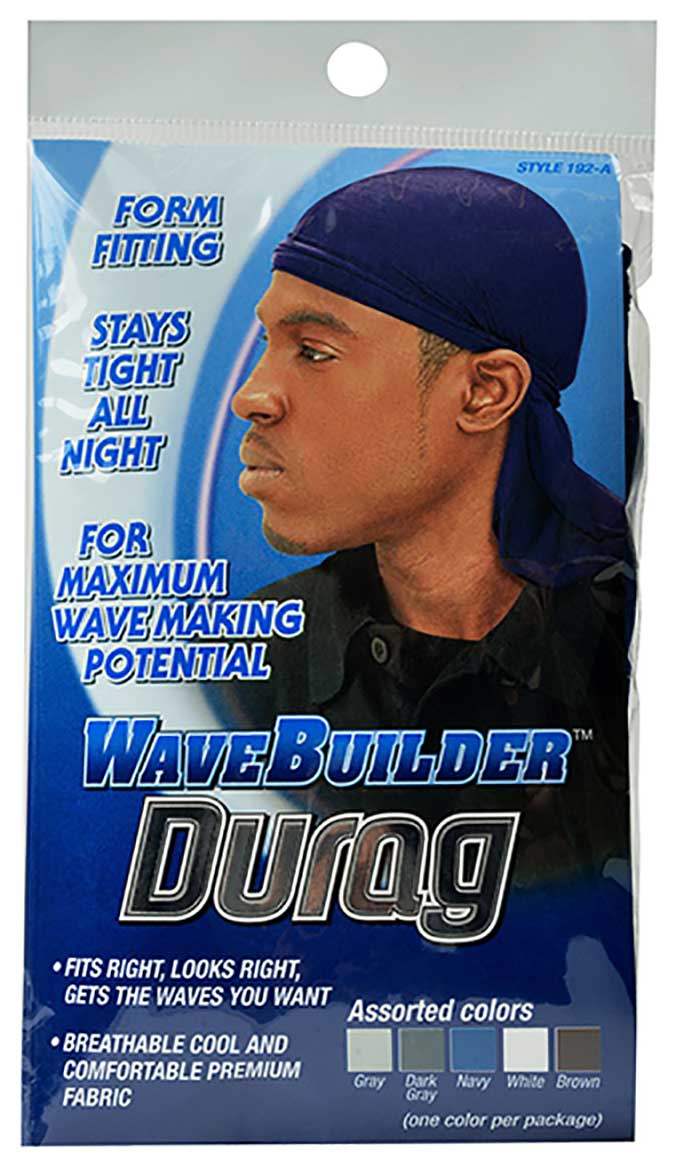 Wave Builder Durag Assorted Style 192 A