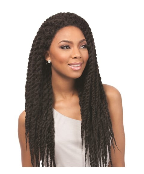 Empress Braided Syn Senegal Locks Lace Wig