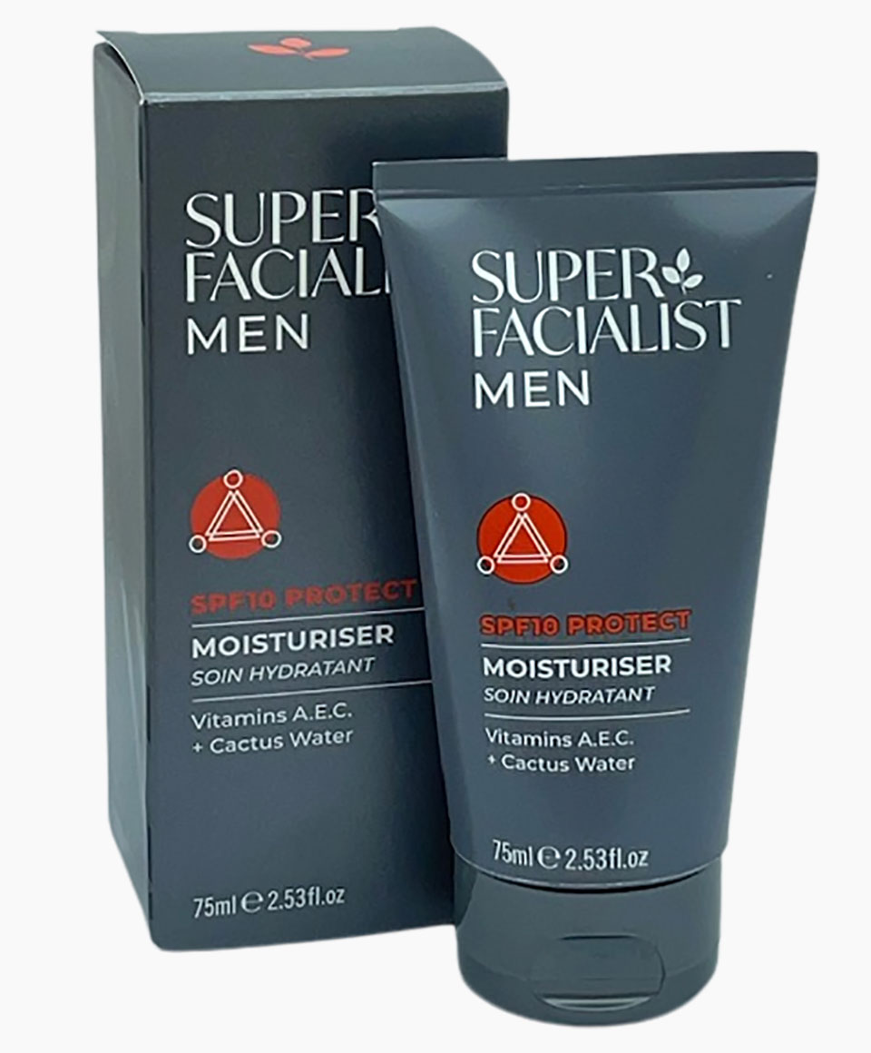 Super Facialist Men SPF10 Protect Moisturiser