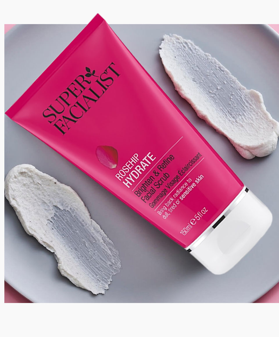 Super Facialist Rosehip Hydrate Facial Scrub