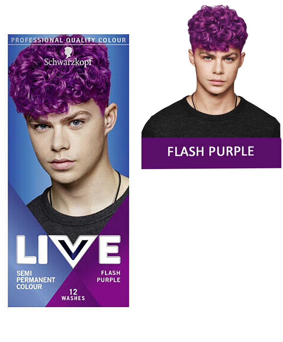 Semi Permanent Hair Color for Men Semi Permanent Hair Color for Men
