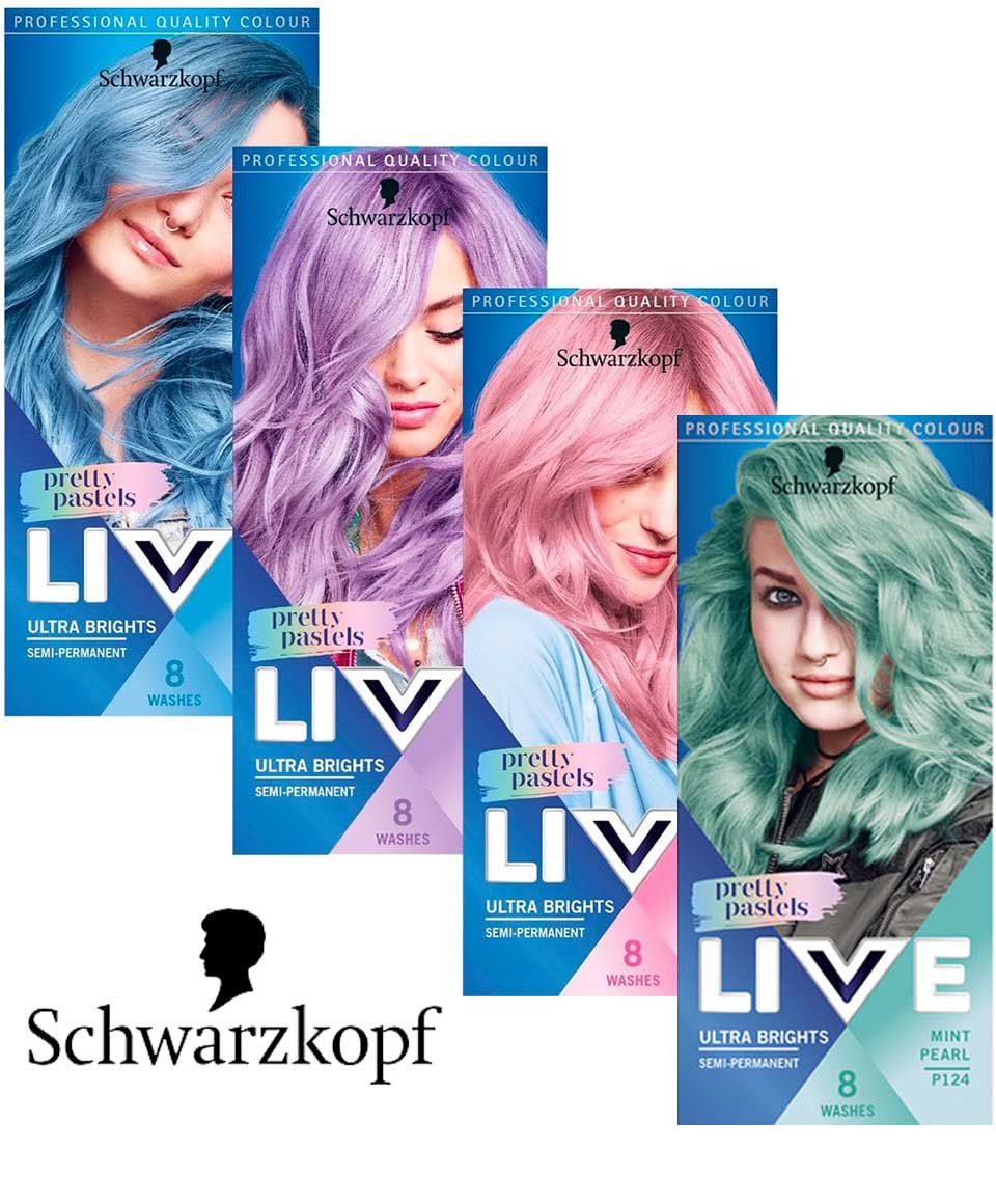 Live Pretty Pastels Ultra Brights Semi Permanent Rose Gold