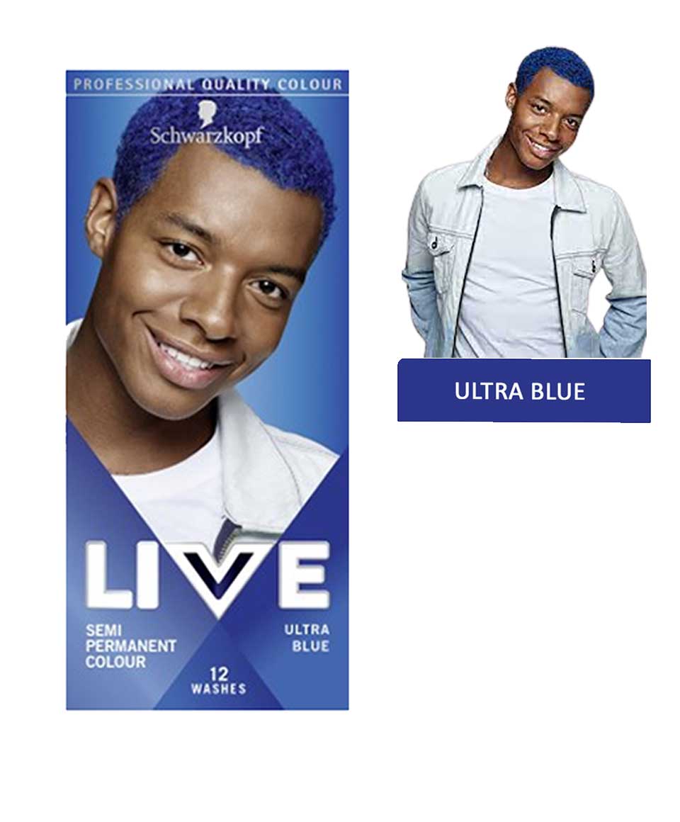 Live Semi Permanent Colour Ultra Blue