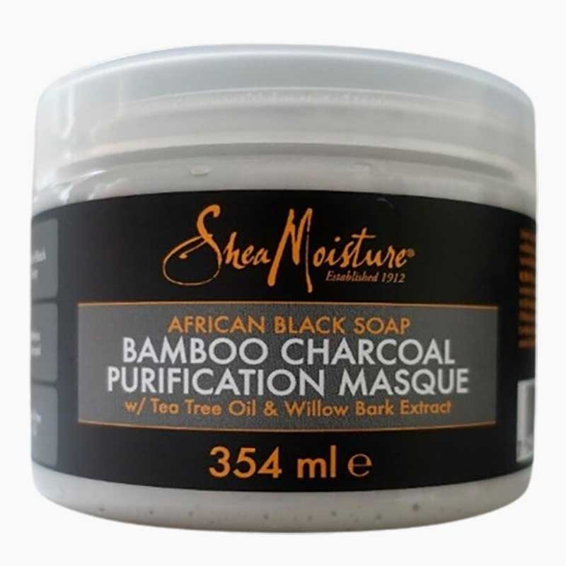 African Black Soap Bamboo Charcoal Purification Masque