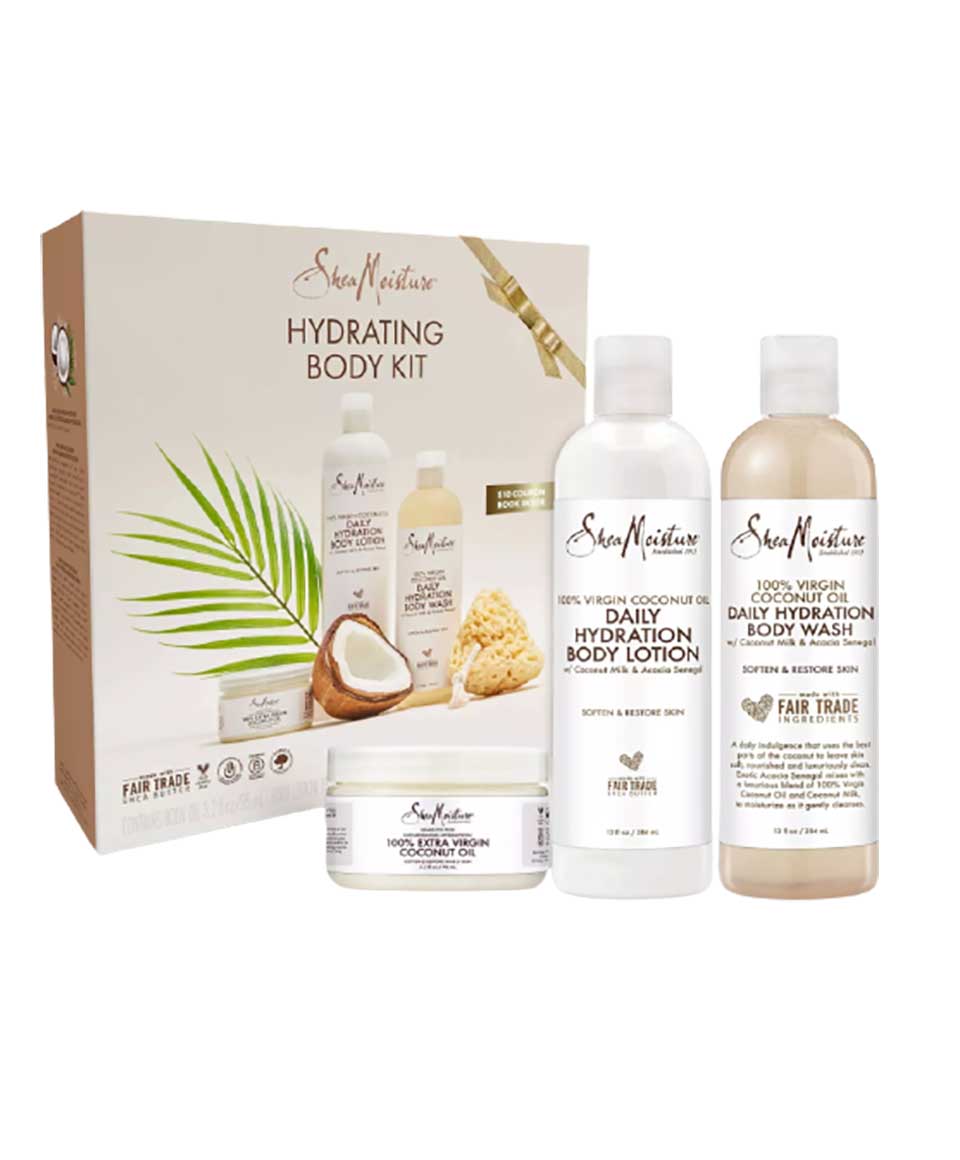 Shea Moisture Hydrating Body Kit Shea Moisture Pak Cos