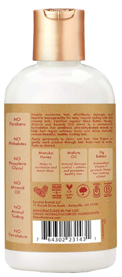 Manuka Honey And Mafura Oil Intensive Hydration Leave In Milk