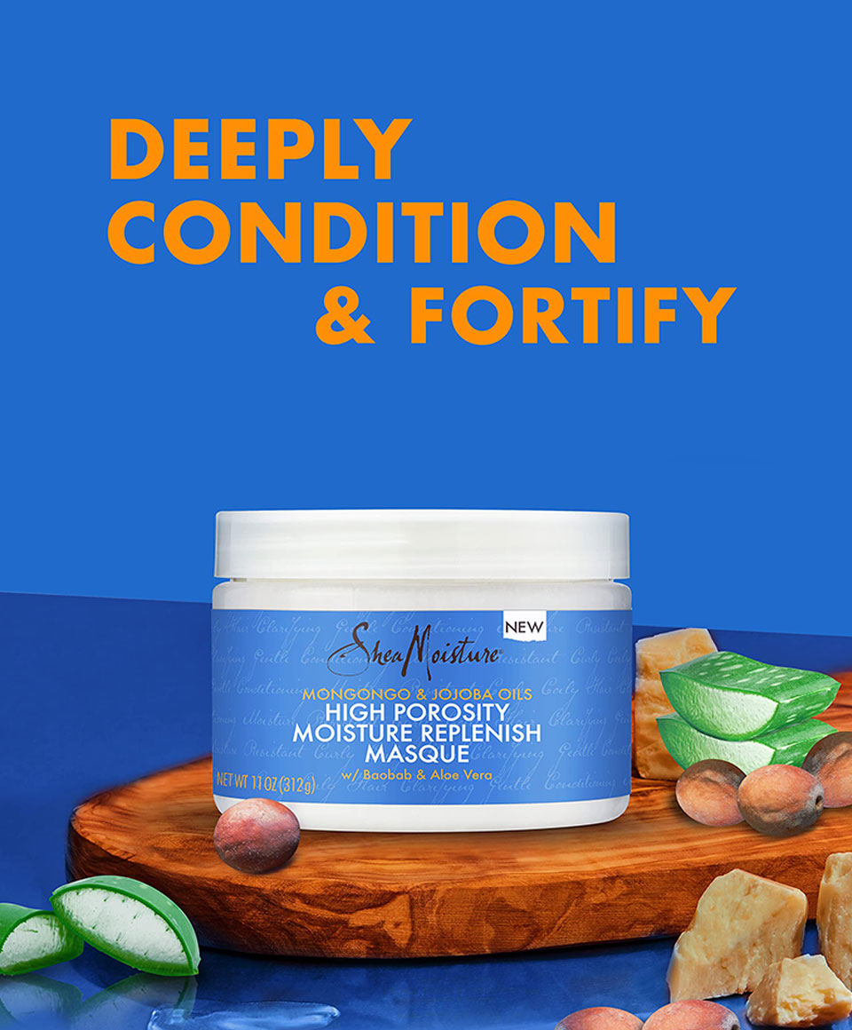 Mongongo And Jojoba High Porosity Moisture Replenish Masque