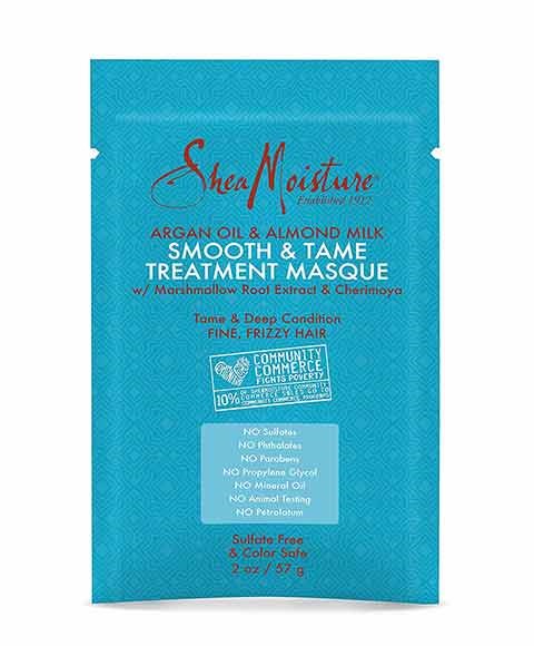 Argan Oil And Almond Milk Smooth And Tame Treatment Masque Sachet