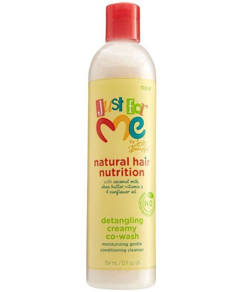 Just For Me Natural Hair Nutrition Detangling Creamy Co Wash
