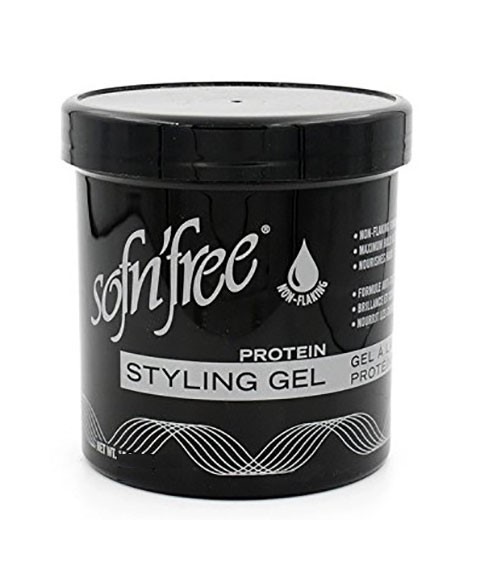 Sof N Free Protein Styling Gel Black Hair Styling Gel Holding Gel Shaping Gel Curl Styling Gel Molding Gel Edge Tamer Conditioning Gel Styling Gel Hair Care Paks