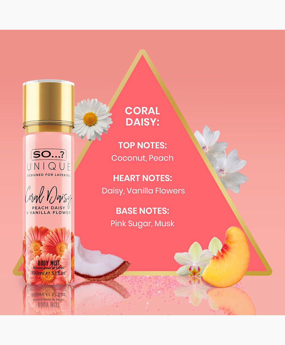 Coral Daisy Body Mist