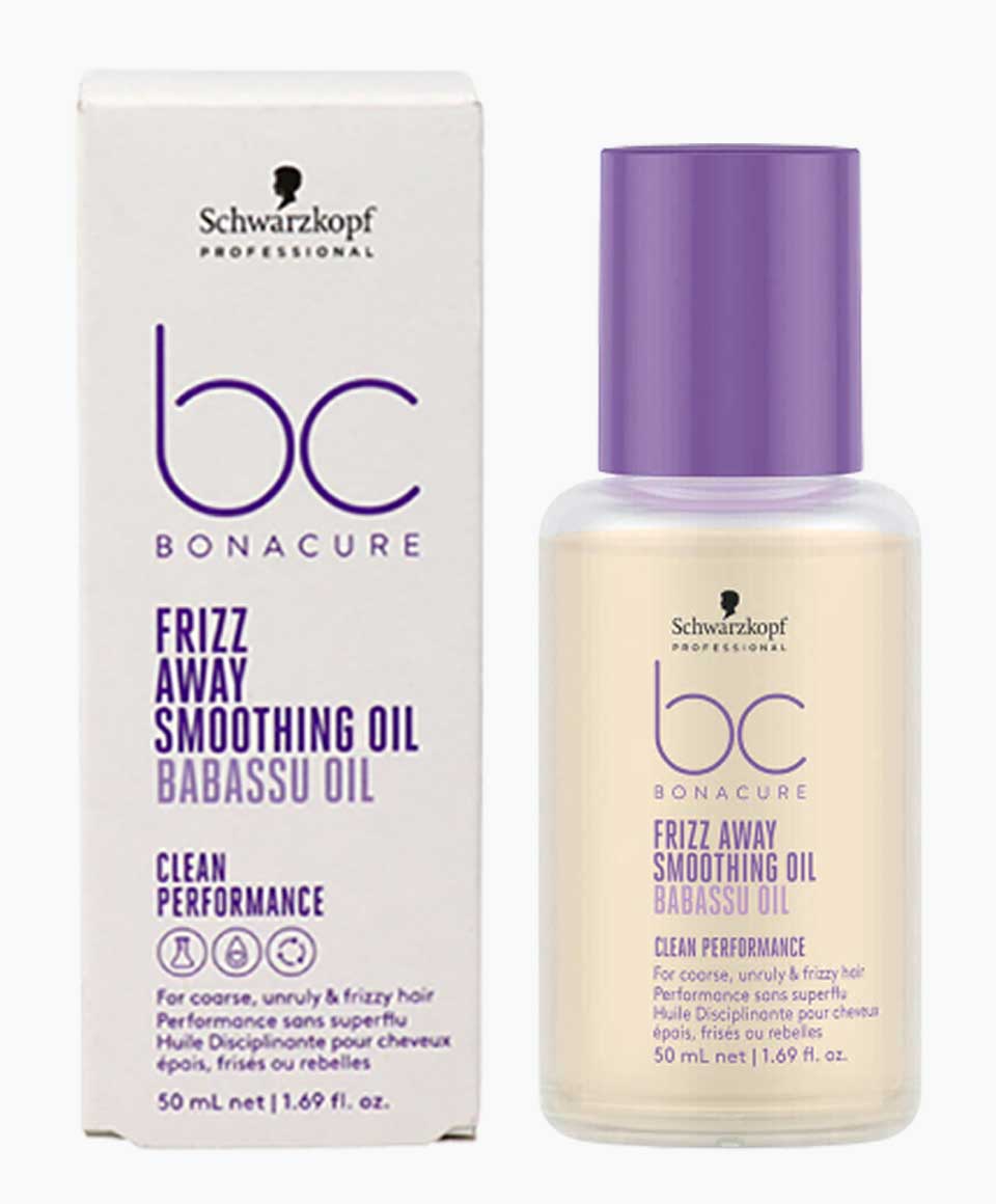 Bonacure Frizz Away Smoothing Oil Babassu Oil