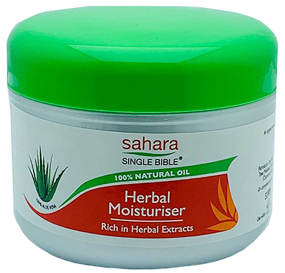 Sahara Single Bible Herbal Moisturiser