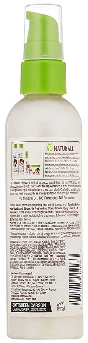 Dark And Lovely Au Naturale Anti Breakage Root To Tip Mender