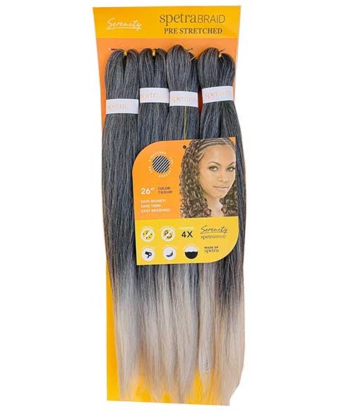 Spetrabraid 4X Pre Stretched Syn Luxury Premium Hair