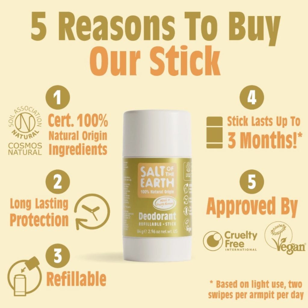 Natural Deodorant Stick Neroli And Orange Blossom