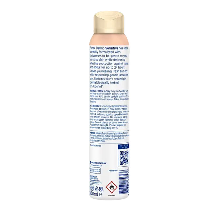 Sanex Dermo Sensitive Anti Irritation Antiperspirant Spray
