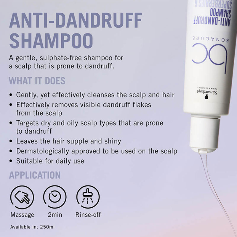 Bonacure Superberries And  AHA  Anti Dandruff Shampoo