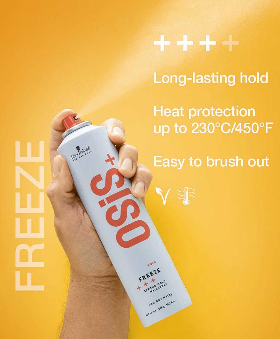 Osis Plus Hold Freeze Strong Hold Hair Spray