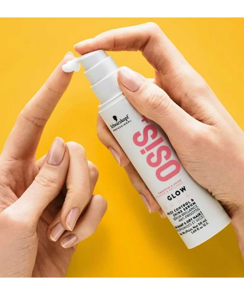 Osis Plus Smooth And Shine Glow Frizz Control Shine Serum