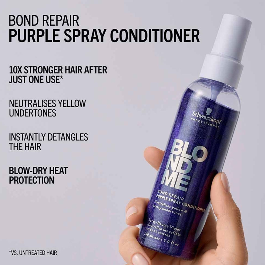 Blondme Bond Repair Purple Spray Conditioner