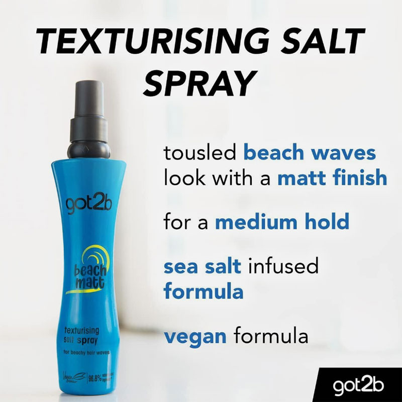 Got2b Beach Matt Mermaid Look Texturizing Salt Spray