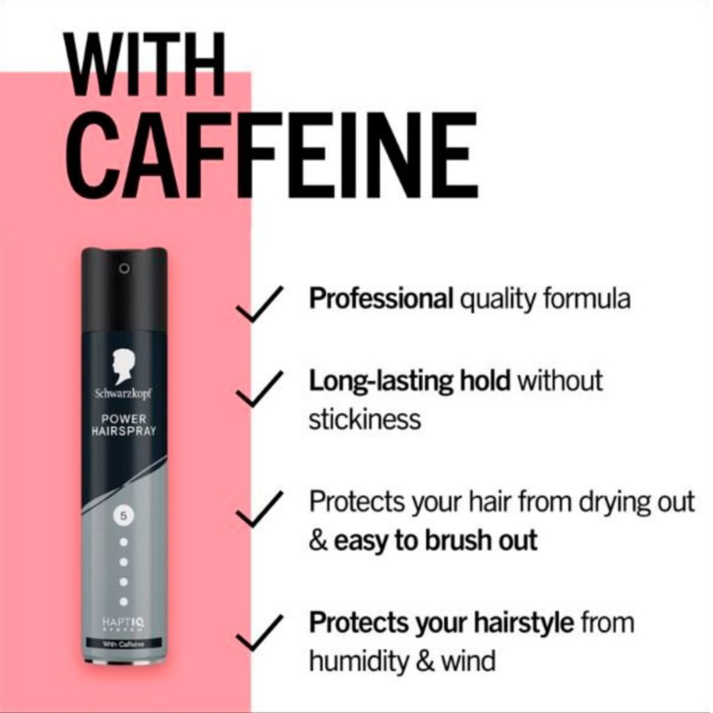 Schwarzkopf Haptiq System Power Hairspray 5