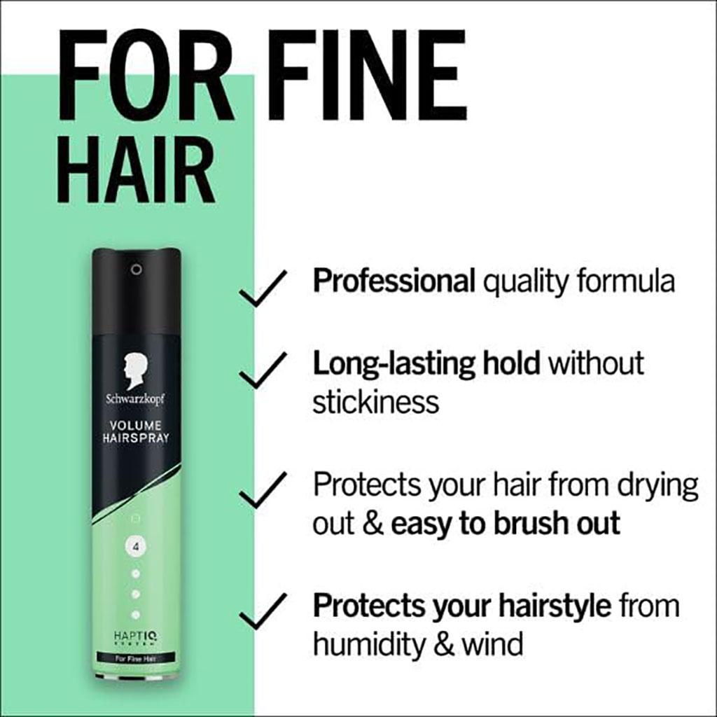 Schwarzkopf Haptiq System Volume Hairspray 4