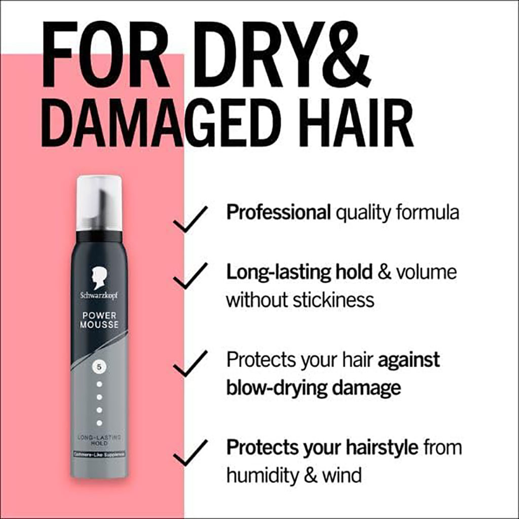 Schwarzkopf Long Lasting Hold Power Mousse 5