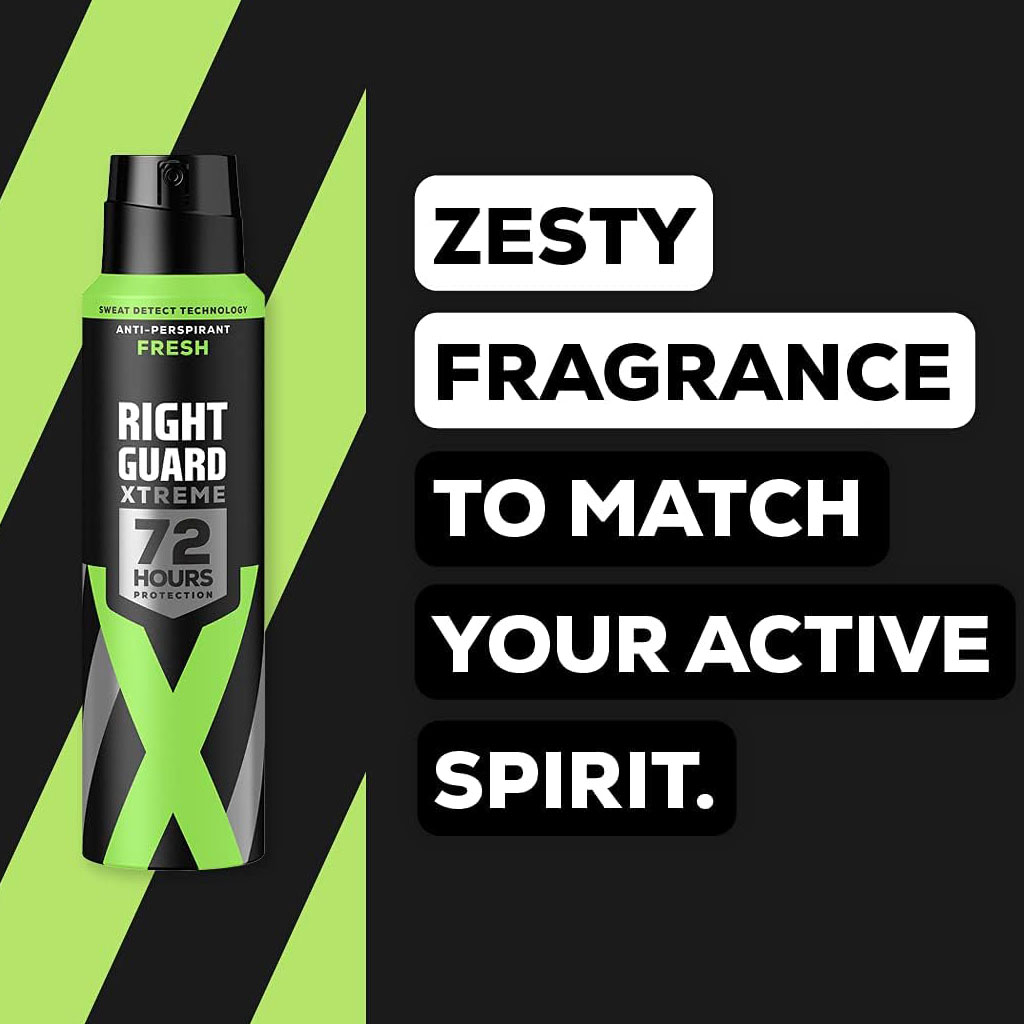 Right Guard Xtreme 72H Fresh Anti Perspirant
