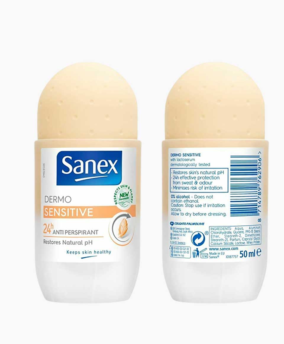 Sanex Dermo Sensitive Anti Perspirant Roll On