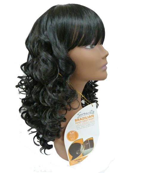 Brazilian Remi Deep Part Blended HH Laura Swiss Lace Wig
