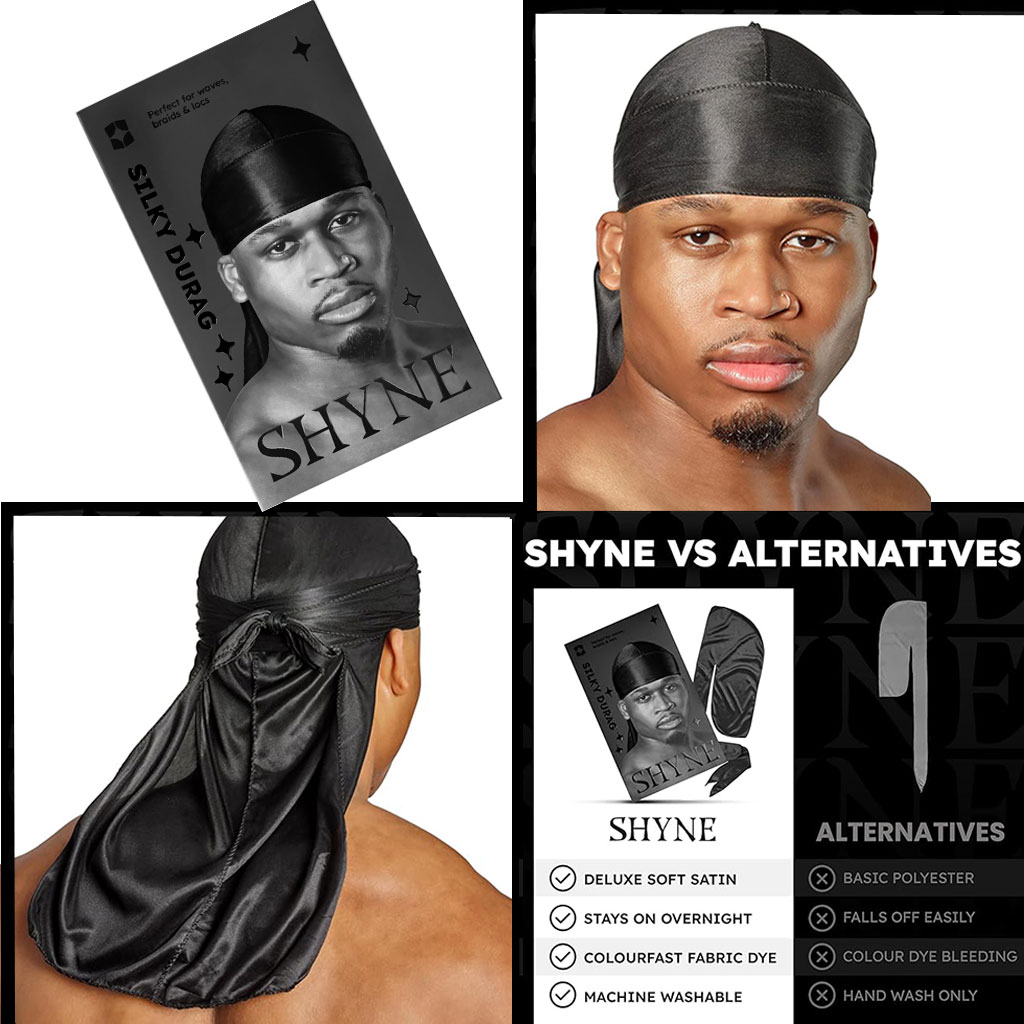 Silky Durag For Braids And Locs