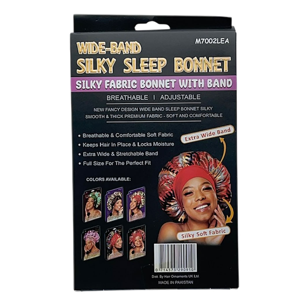 Silky Sleep Extra Wide Band Bonnet M7002LEA