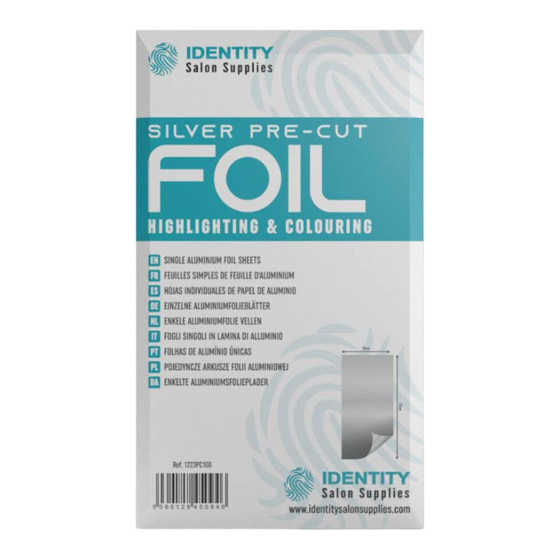 Silver Pre Cut Foil Highlighting And Colouring