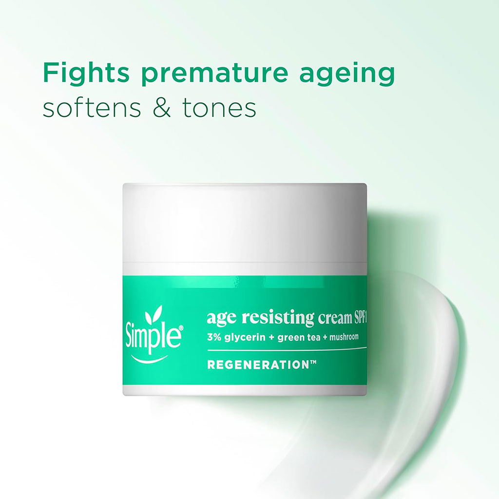 Simple Age Resisting Regeneration Cream SPF 15