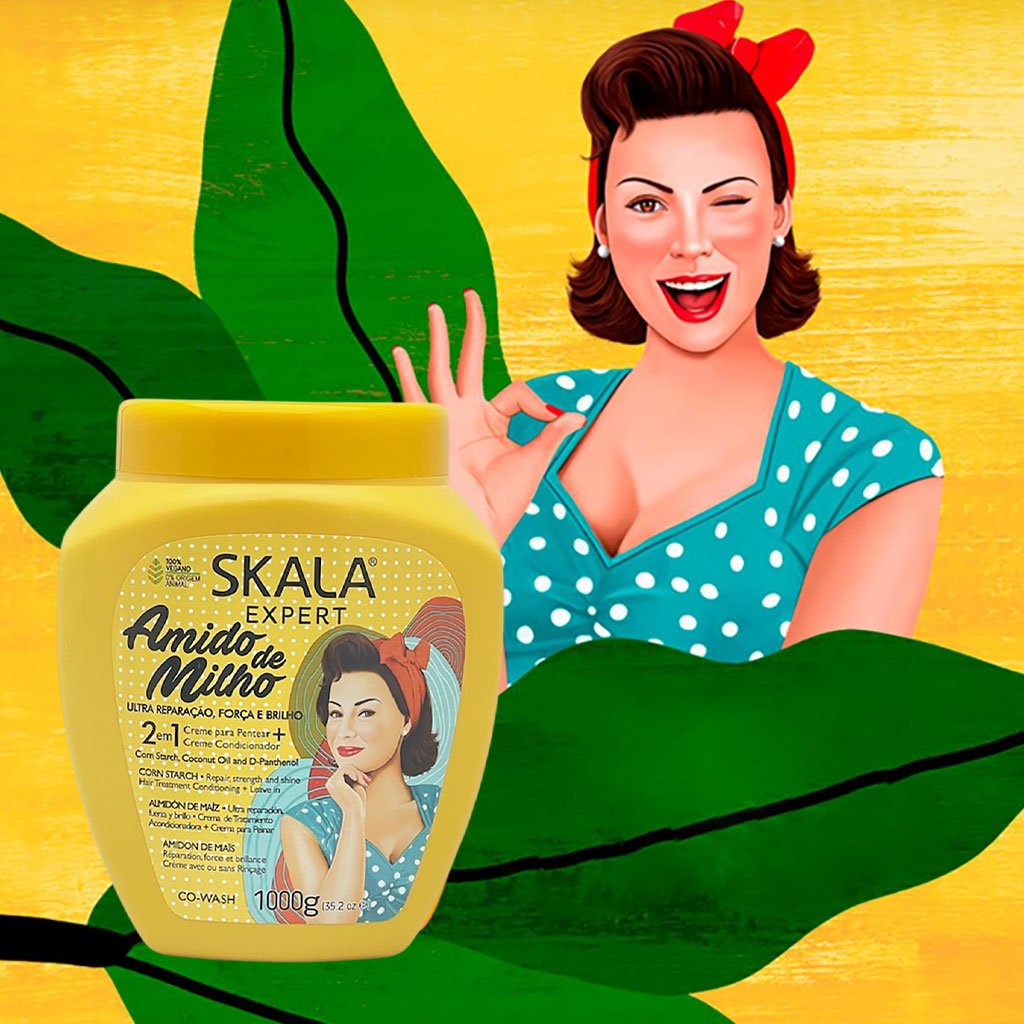Skala Expert Amido De Milho 2 In 1 Leave In Conditioner