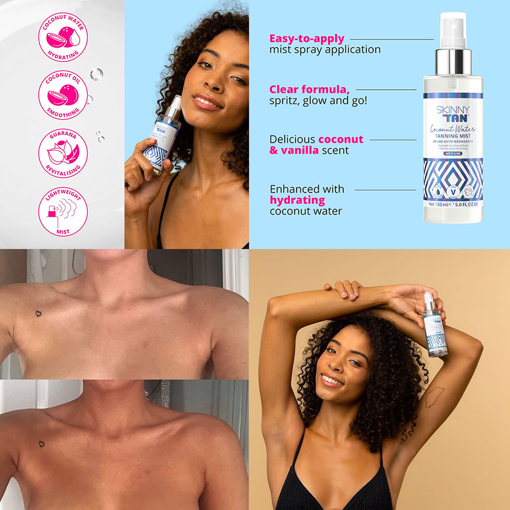 Skinny Tan Coconut Water Tanning Mist