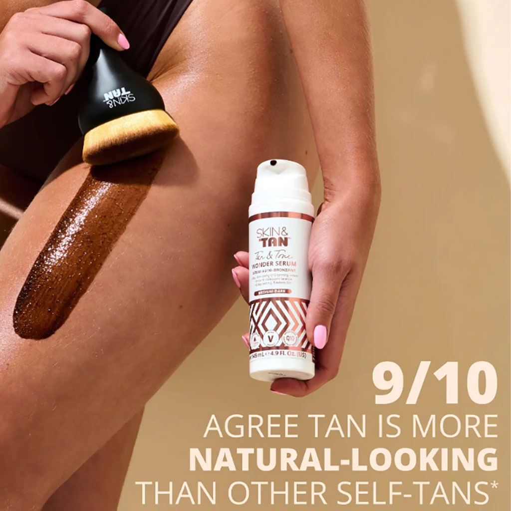Tan And Tone Wonder Serum Medium Dark