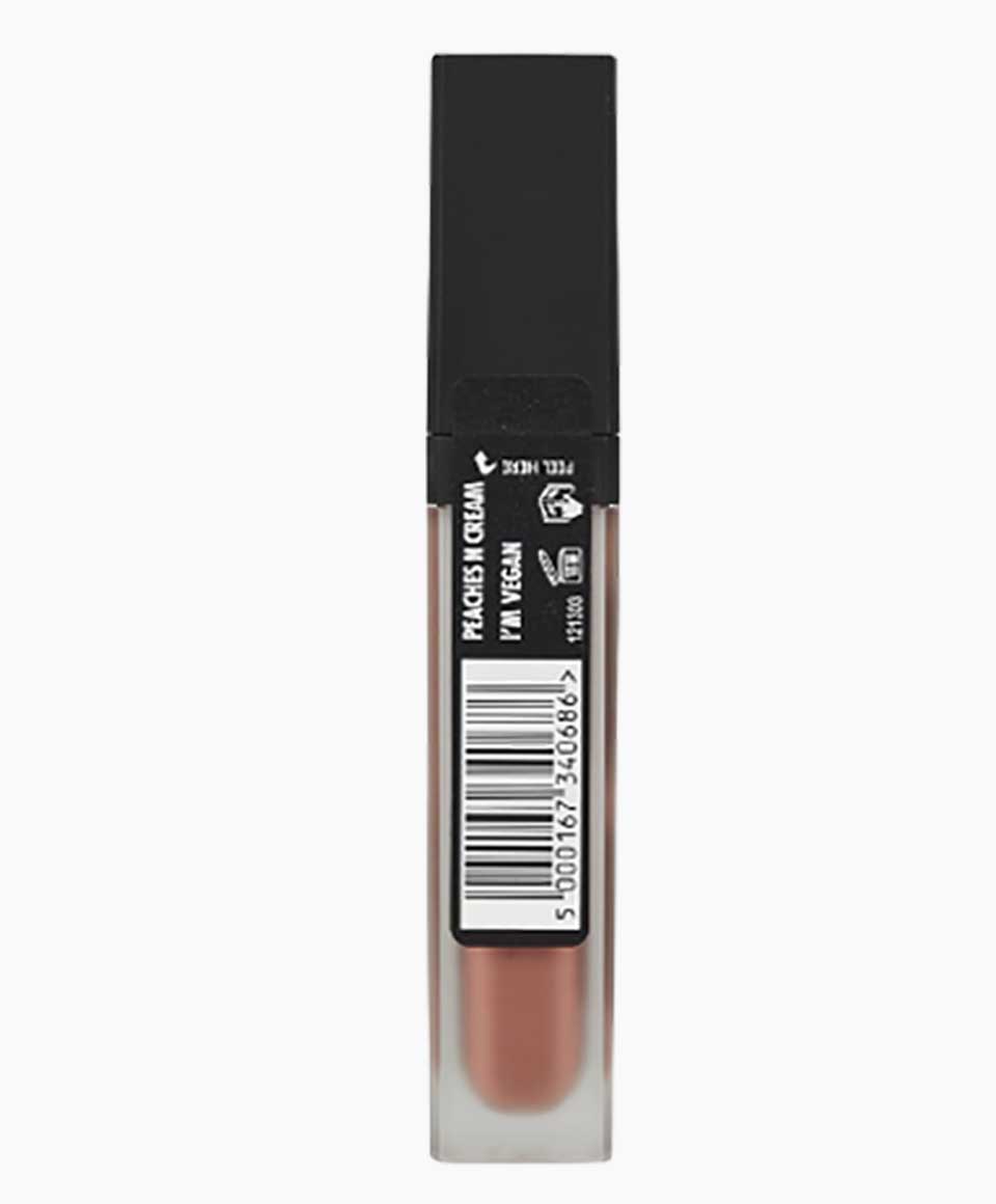 Matte Me XXL Liquid Lipstick I M Vegan Peaches N Cream