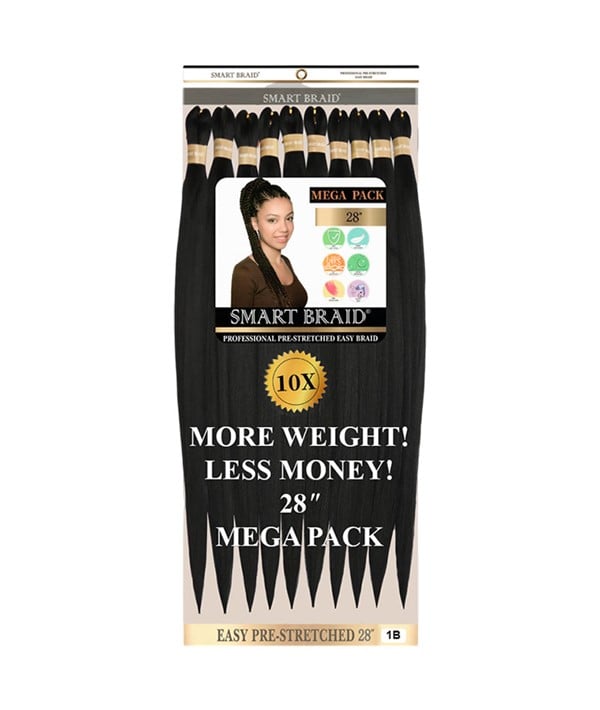 10X Easy Pre Stretched Smart Braids Value Pack