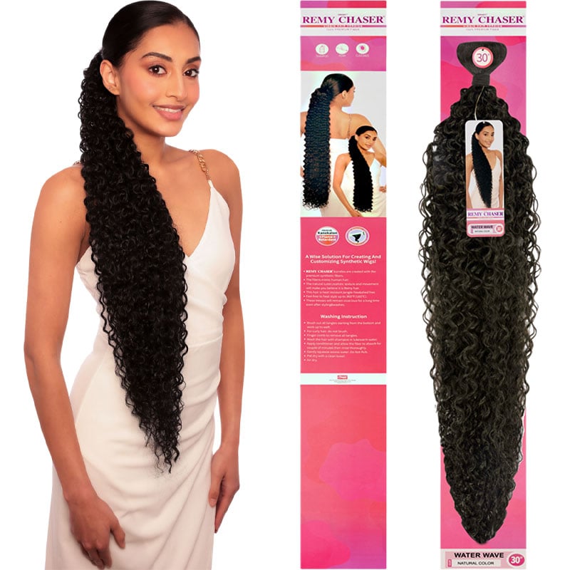 Remy Chaser Synthetic Water Wave Weave Natural